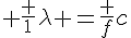 tex:{\displaystyle {\frac {1}{\lambda }}={\frac {f}{c}}}